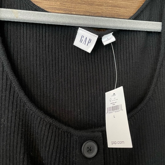 GAP Ribbed Stretch Knit Midi Dress - Picture 2 of 2